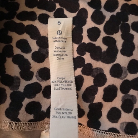 Lululemon leopard print high waist leggings - Picture 13 of 13